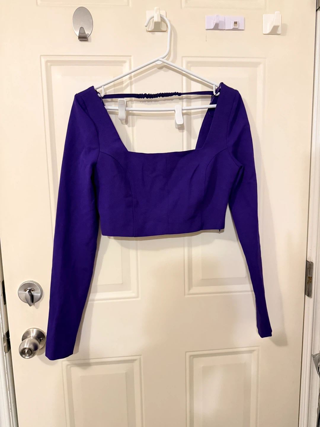 Brand new ZARA Long Sleeve Cropped Top Size S