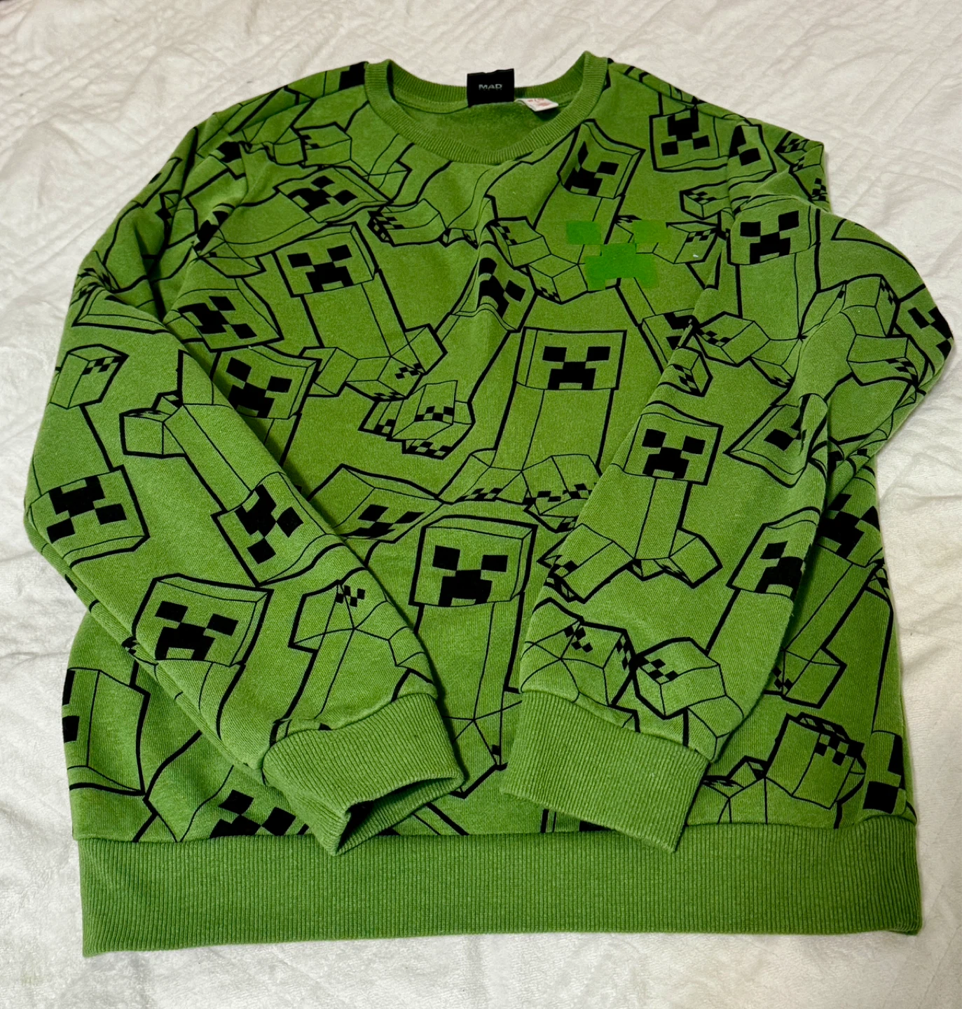 Minecraft Creeper Sweatshirt and Pants Set - photo 2