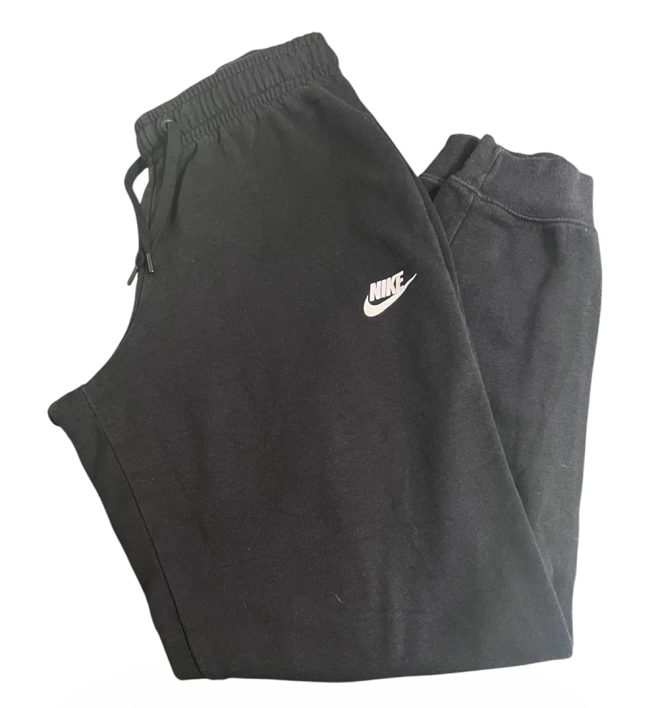 Nike Black Fleece Joggers – Men’s Small