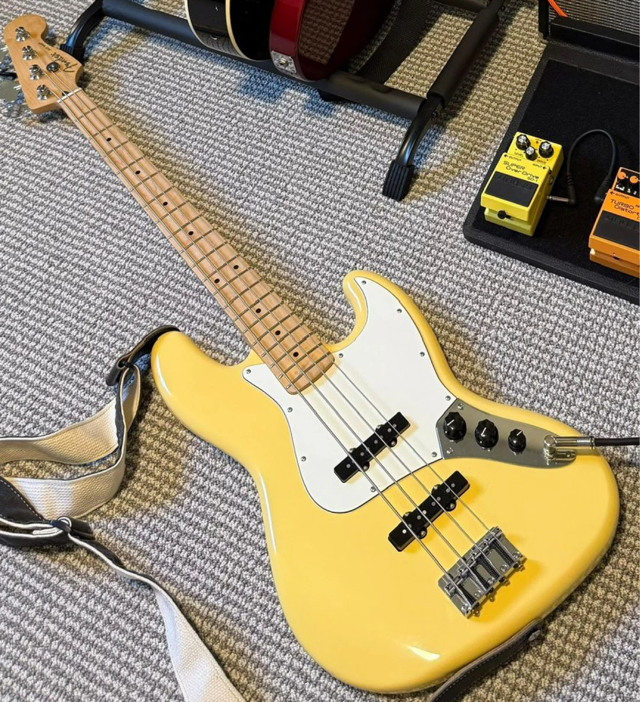 Fender Player Jazz Bass, Buttercream - photo 3