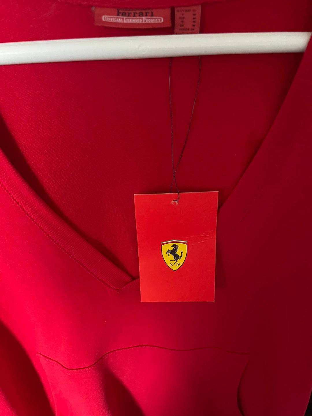 Ferrari Women's Red Hoodie - photo 2