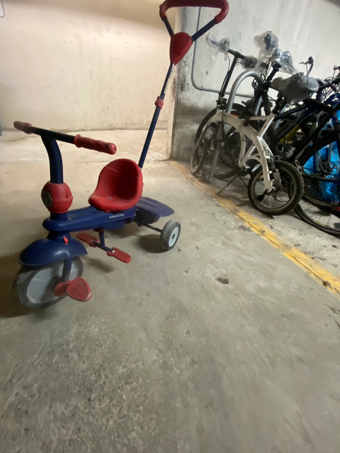 Smart Trike Tricycle with Parent Handle