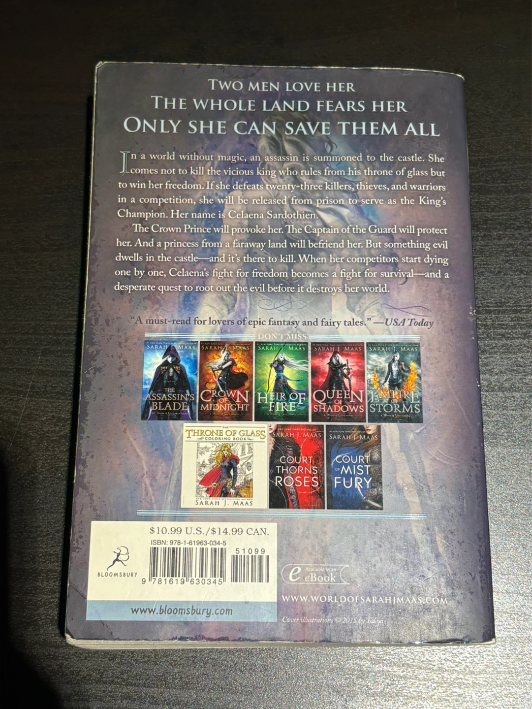 Throne of Glass out of print edition - photo 2