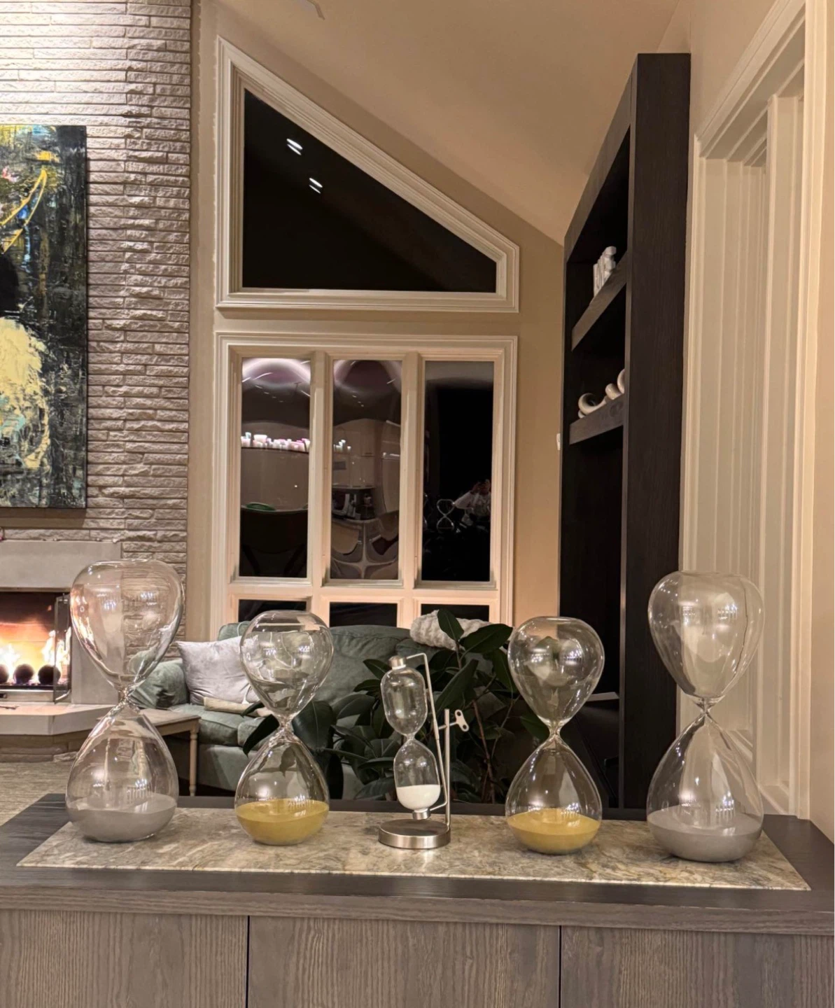 Glass Hourglass Set - photo 3