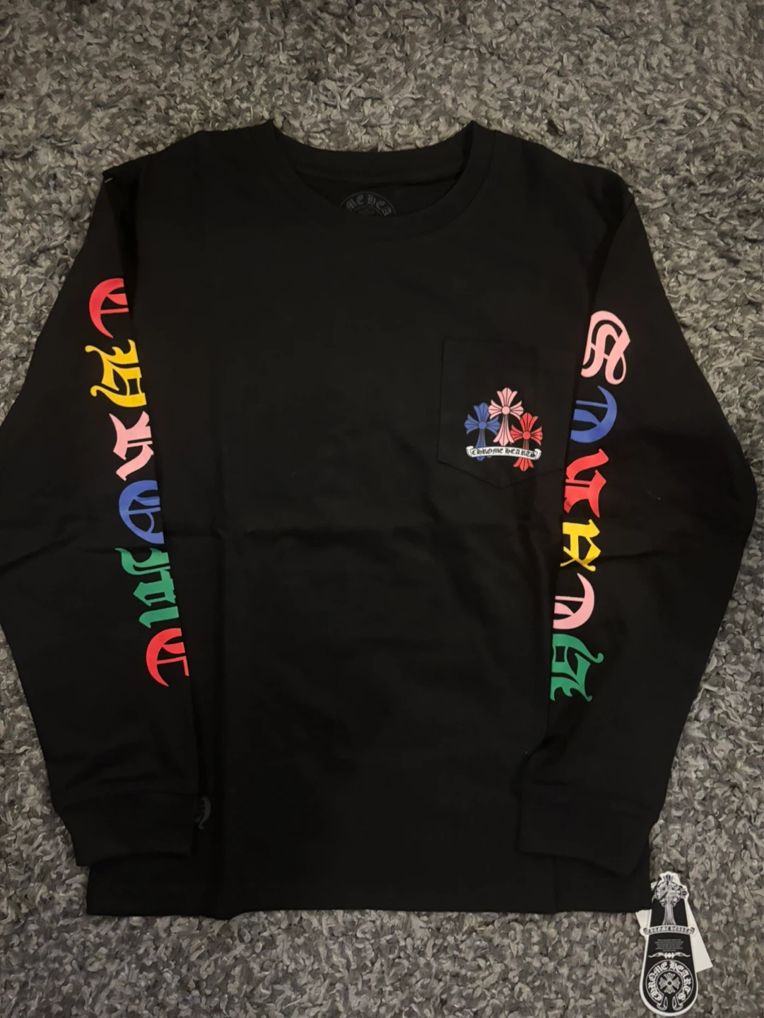 Multi-Colour Chrome Long sleeve