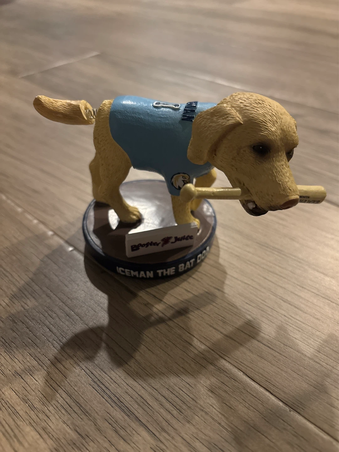 Edmonton Riverhawks - Iceman The Bat Dog Bobblehead