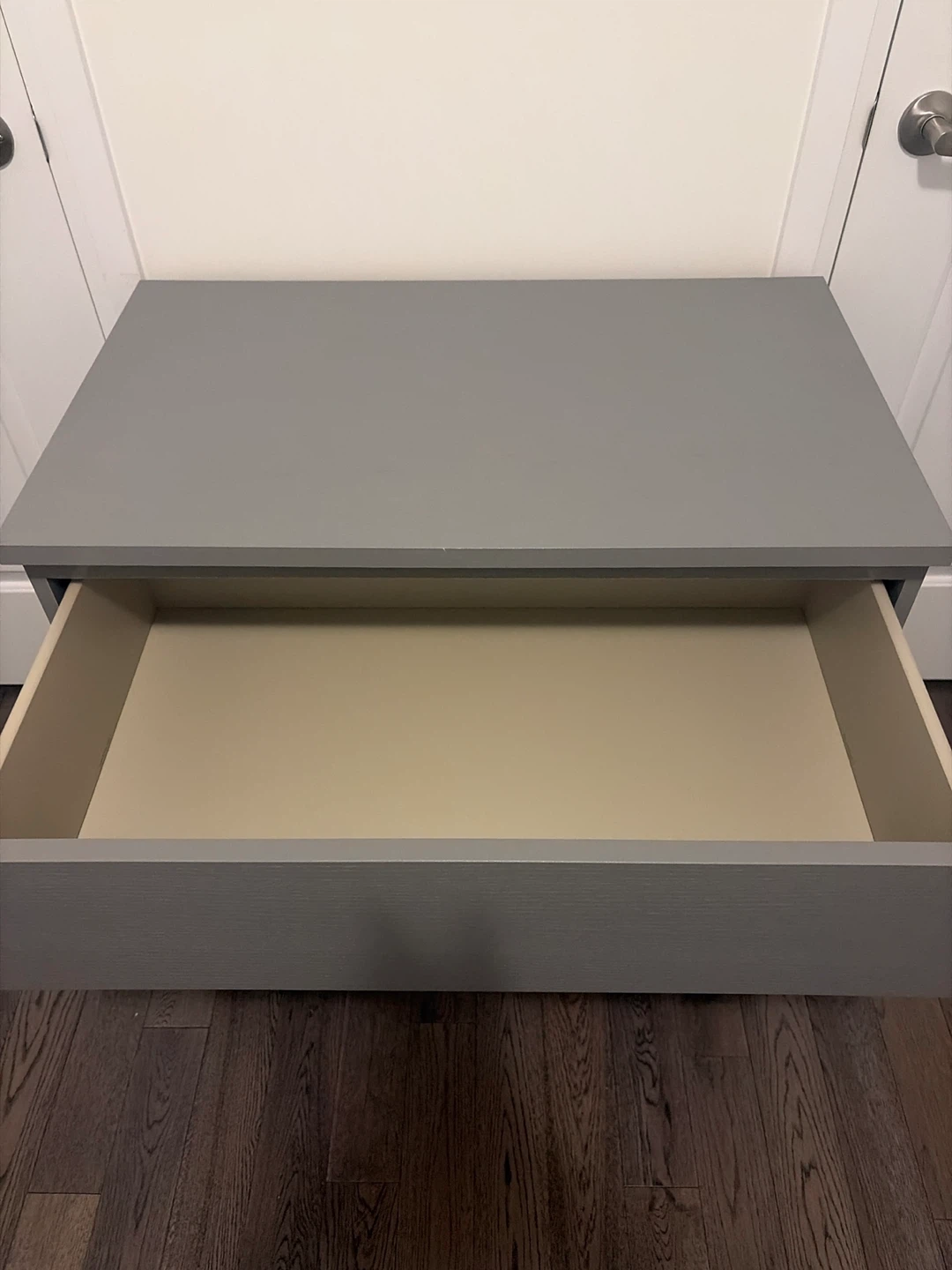FREE Grey IKEA 3-Drawer Dresser (Must Pick Up from 3rd Floor) - photo 4