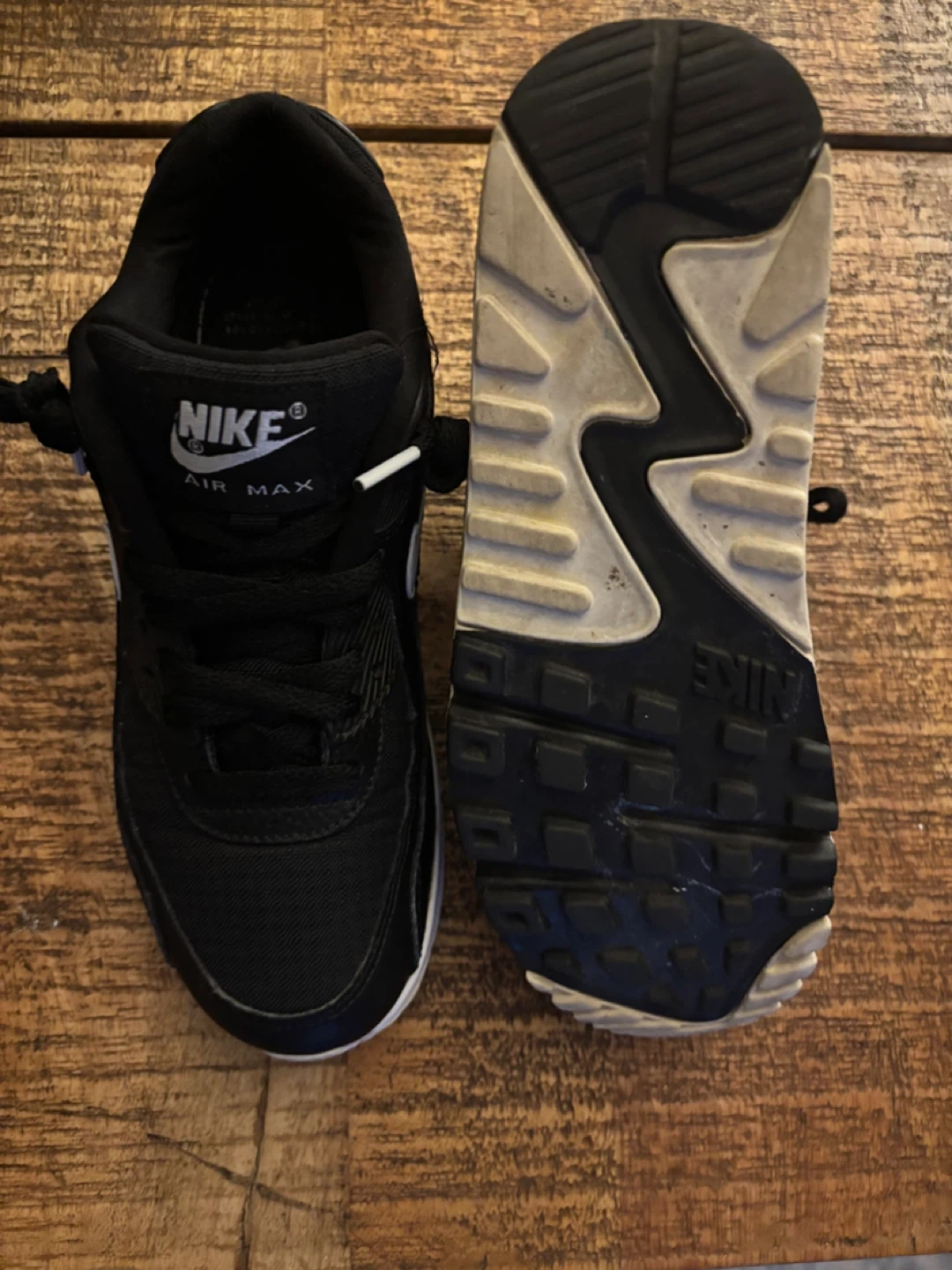 Nike Air Max 90 Shoes - Black W6.5 - photo 5