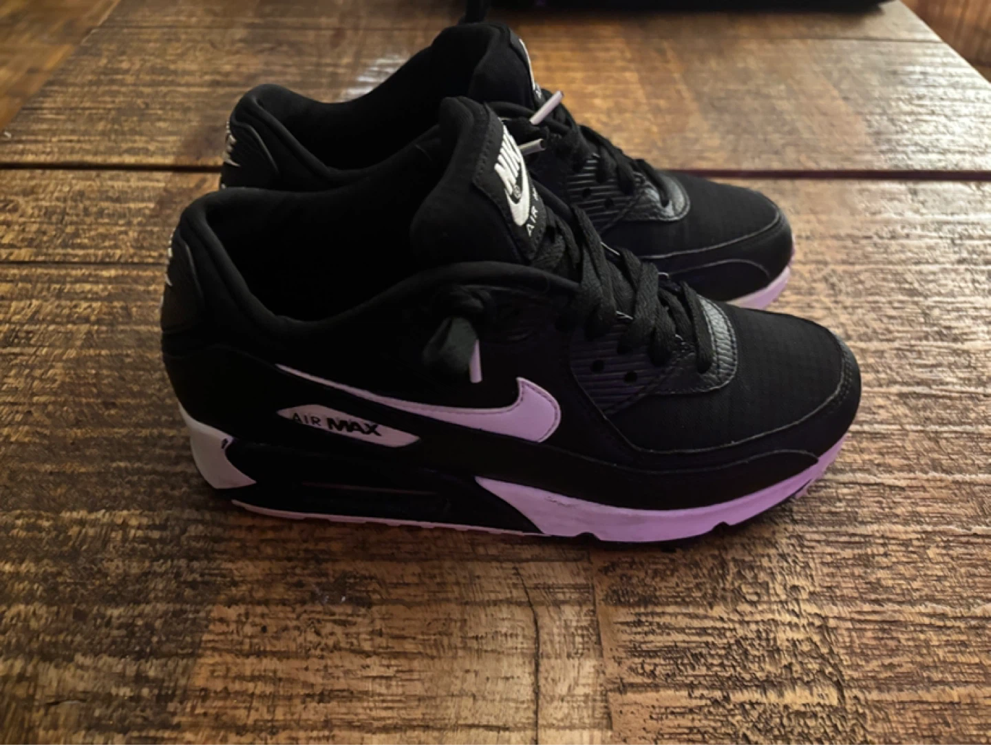 Nike Air Max 90 Shoes - Black W6.5 - photo 3