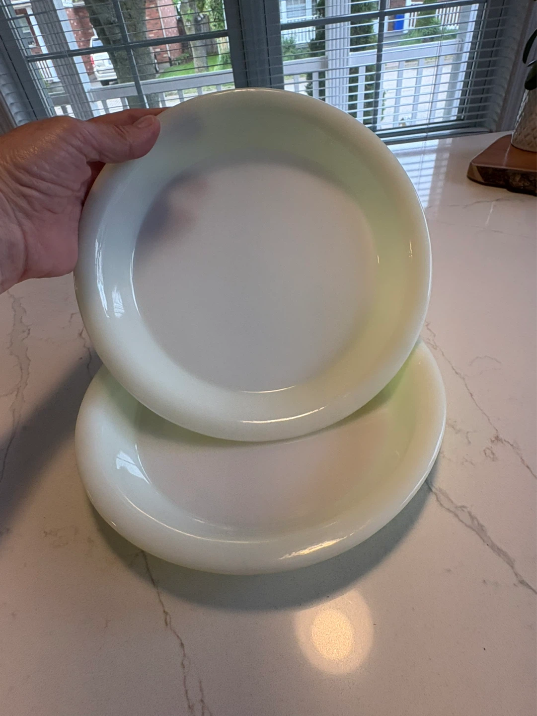 2 Vintage Pyrex pie plates