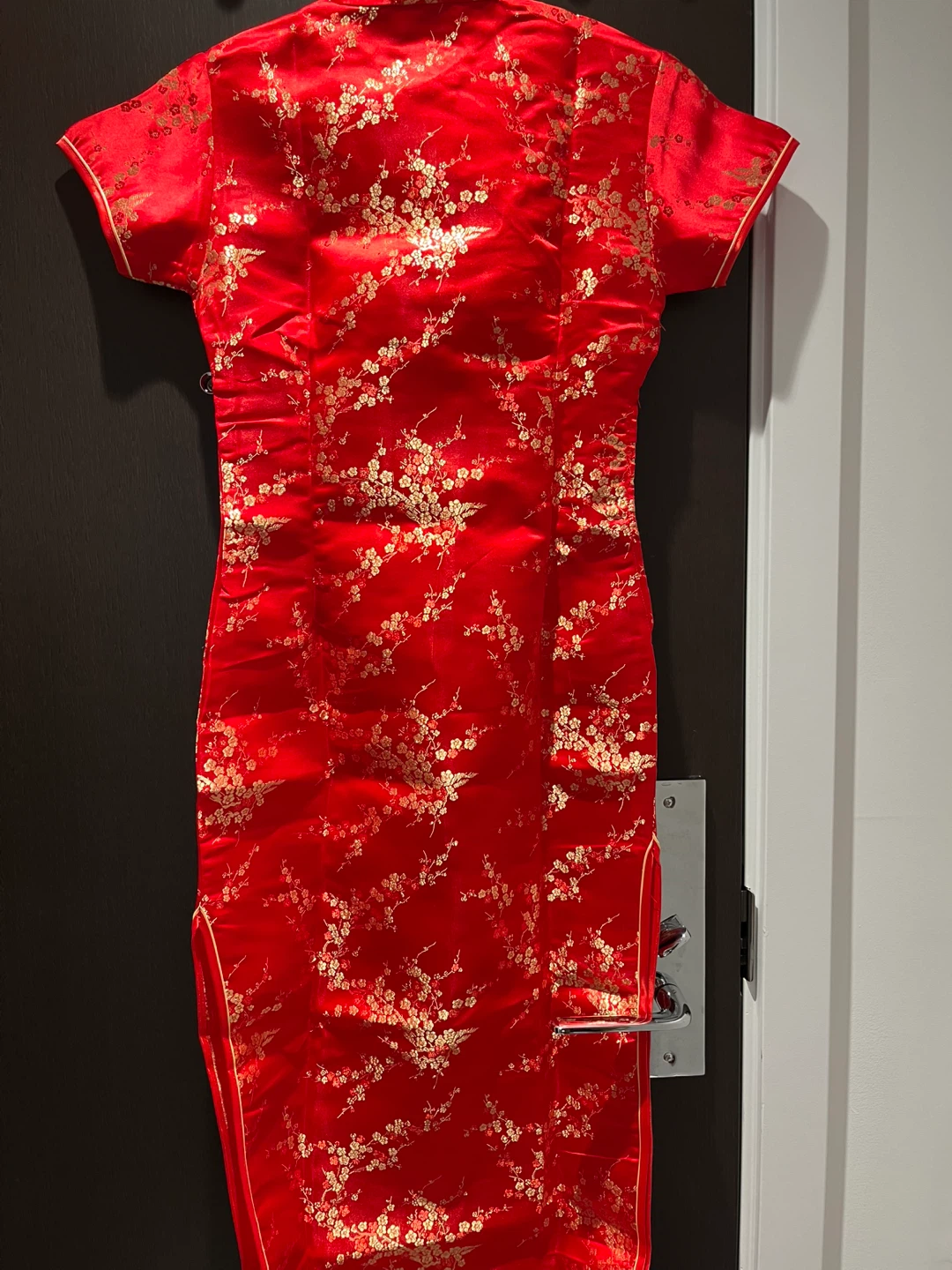 Brand new Red Floral Cheongsam Dress - photo 2