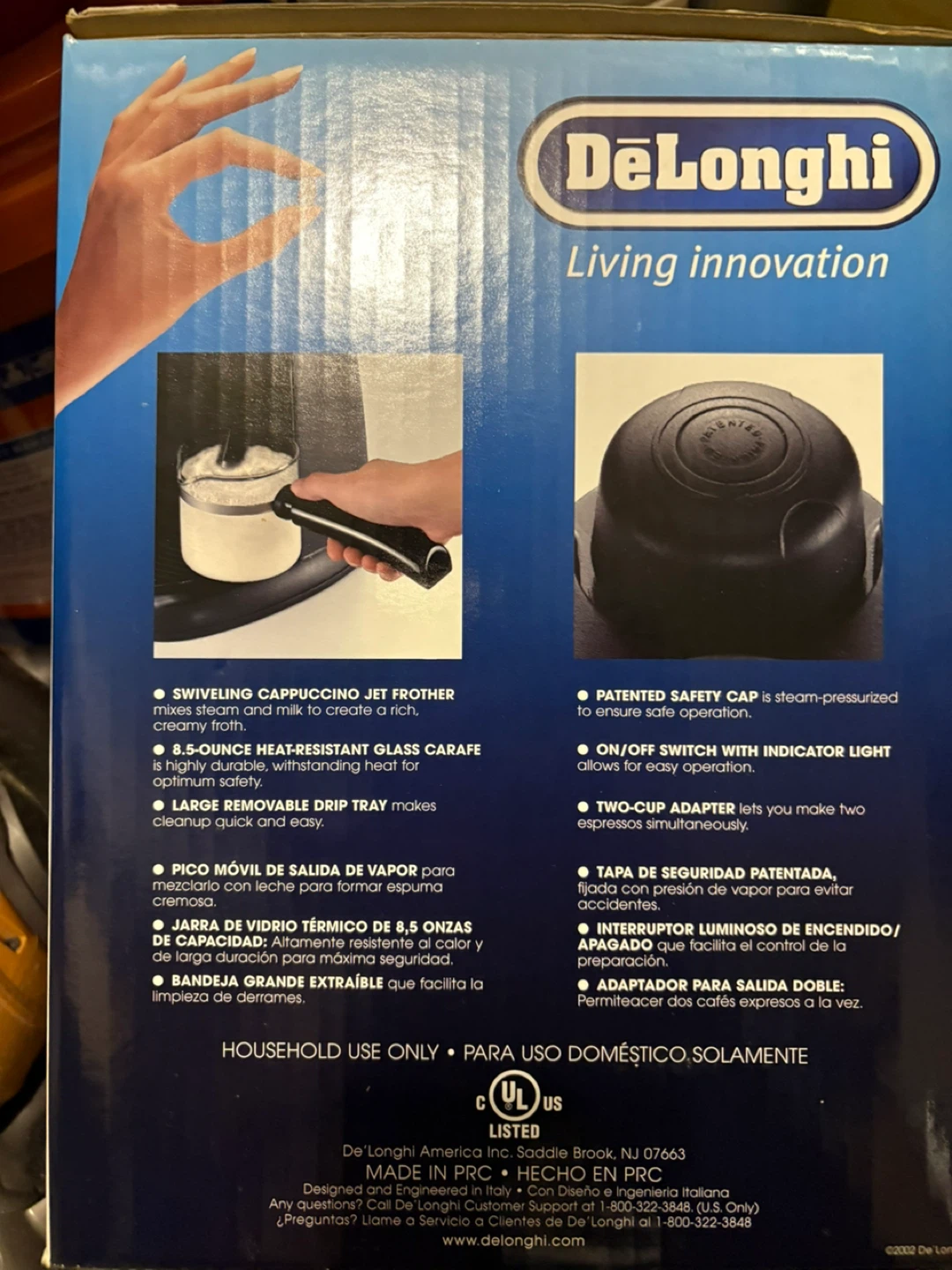 De'Longhi Espresso/Cappuccino Maker - photo 2