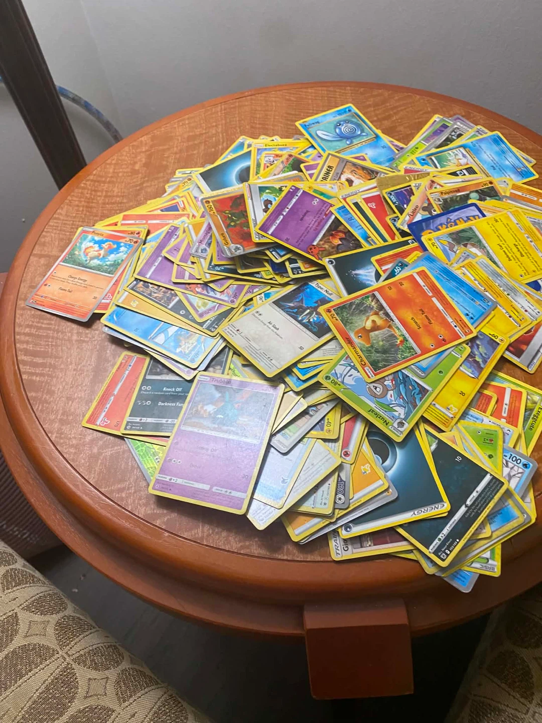Collection of Pokémon Trading Cards