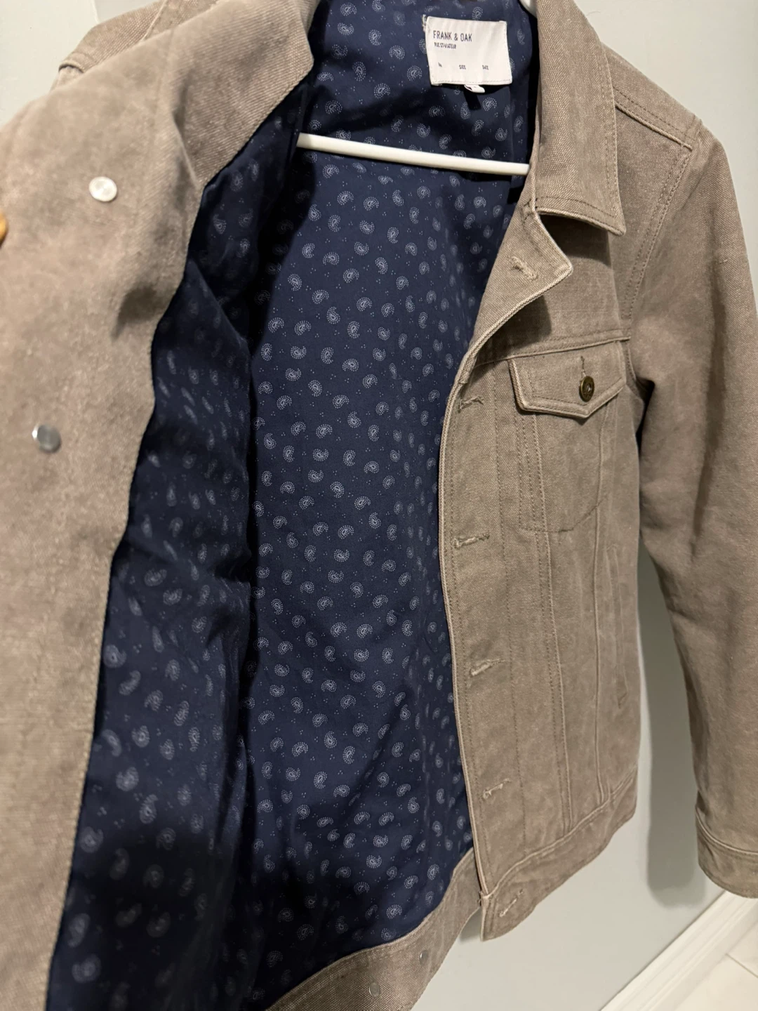 Frank And Oak Denim Jacket  size women’s medium - photo 3