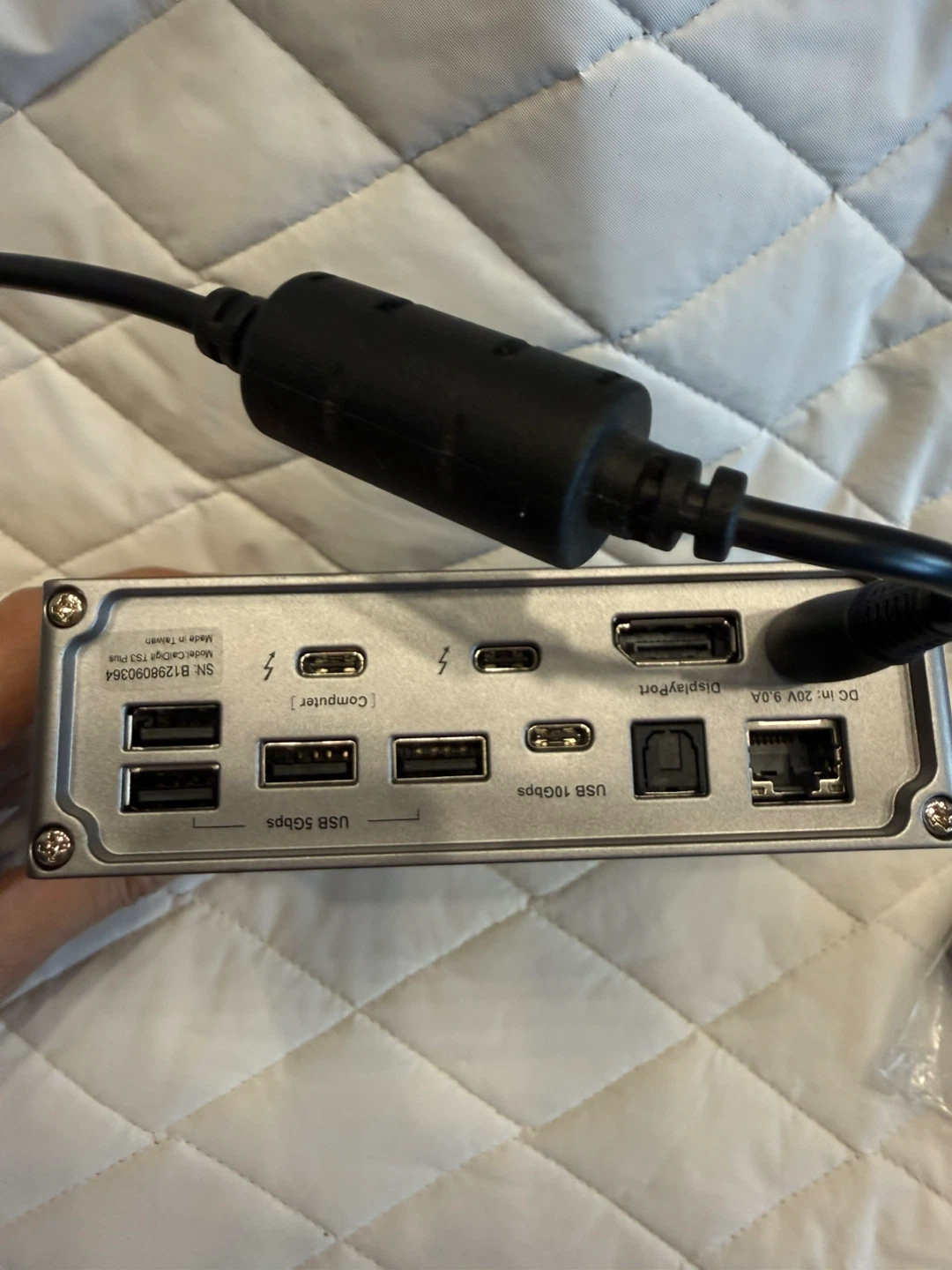 CalDigit Thunderbolt Station 3 Plus Docking Station - photo 2