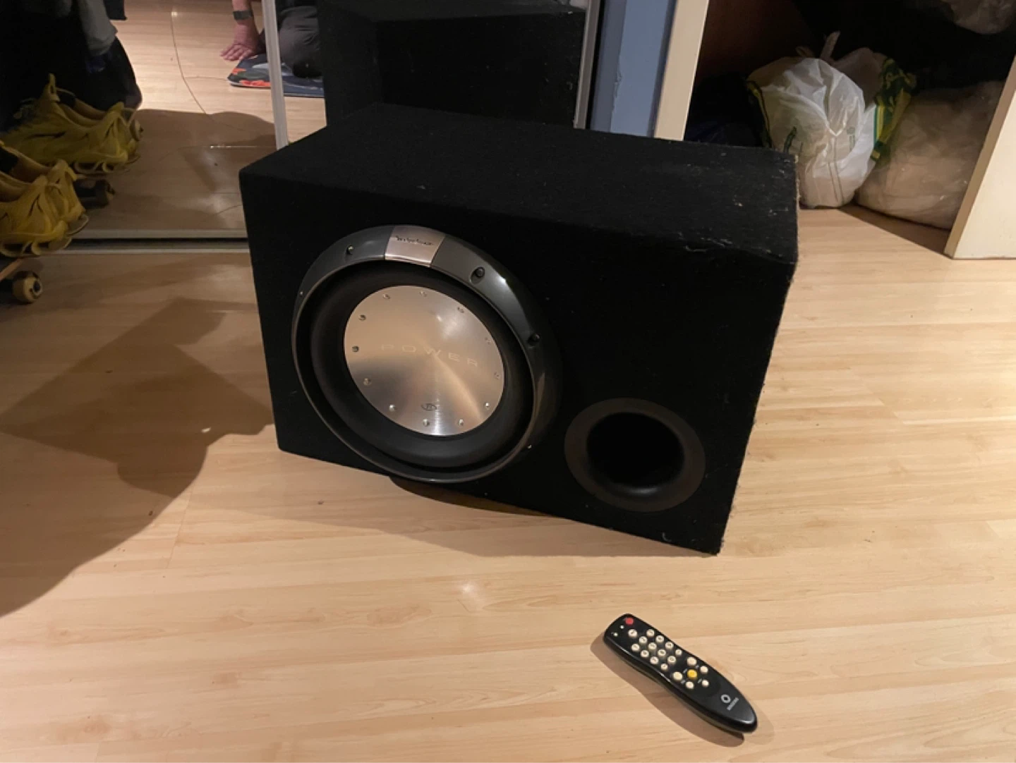12” fosgate  POWER" branding