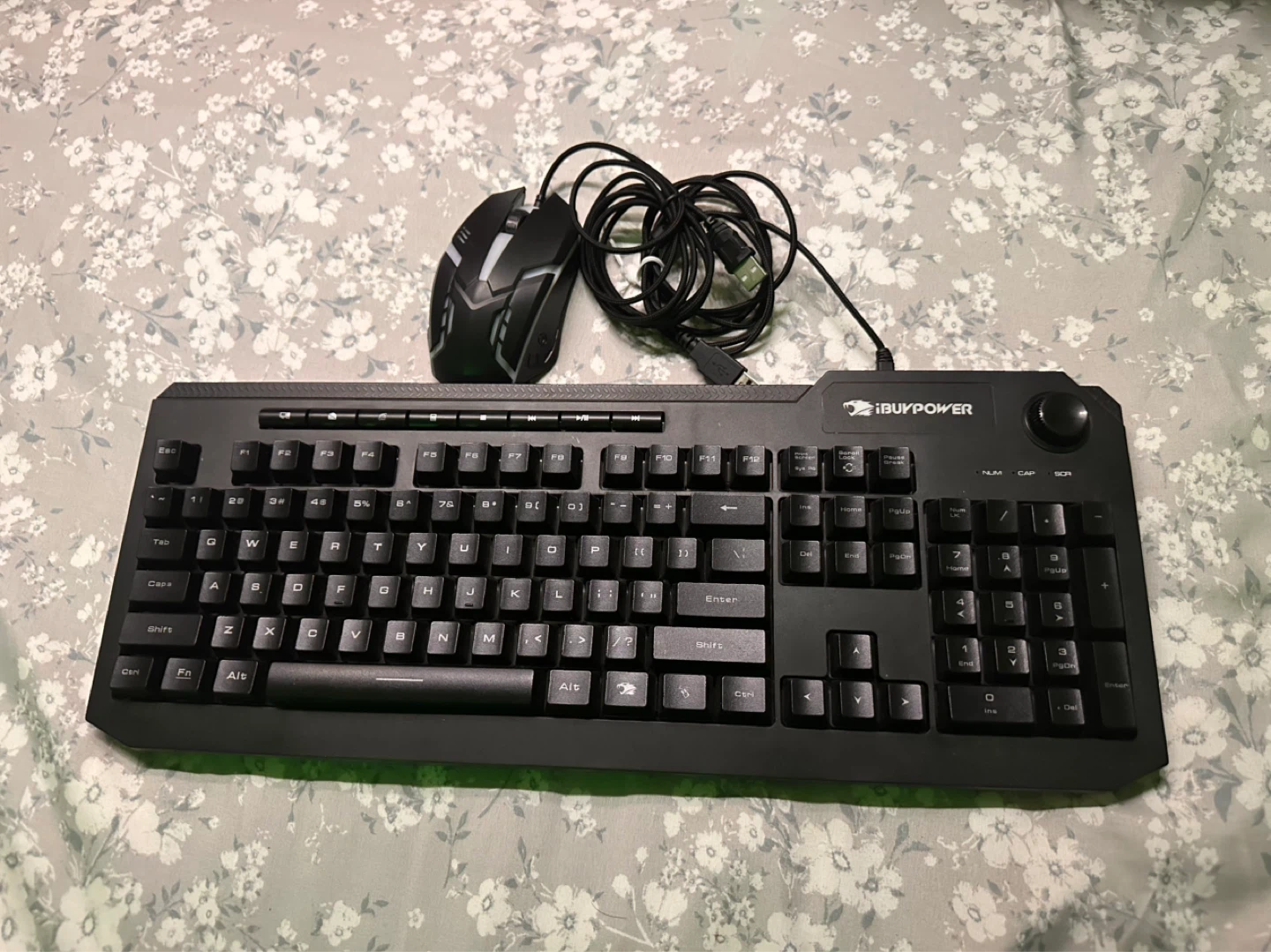 Gaming LED Keyboard and Mouse Combo