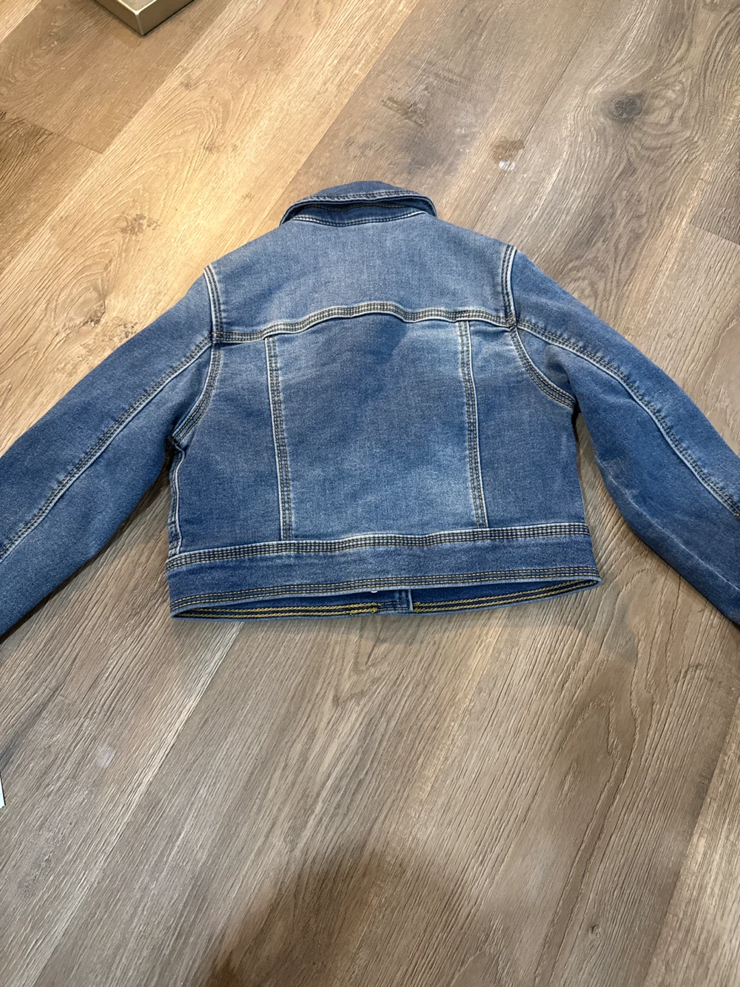 Cat & Jack Kids Denim Jacket XS (4/5) - photo 5