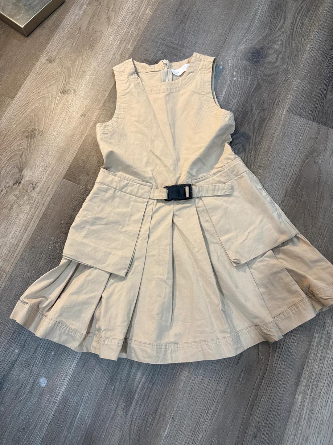 Zara Kids Tan Dress Size 7