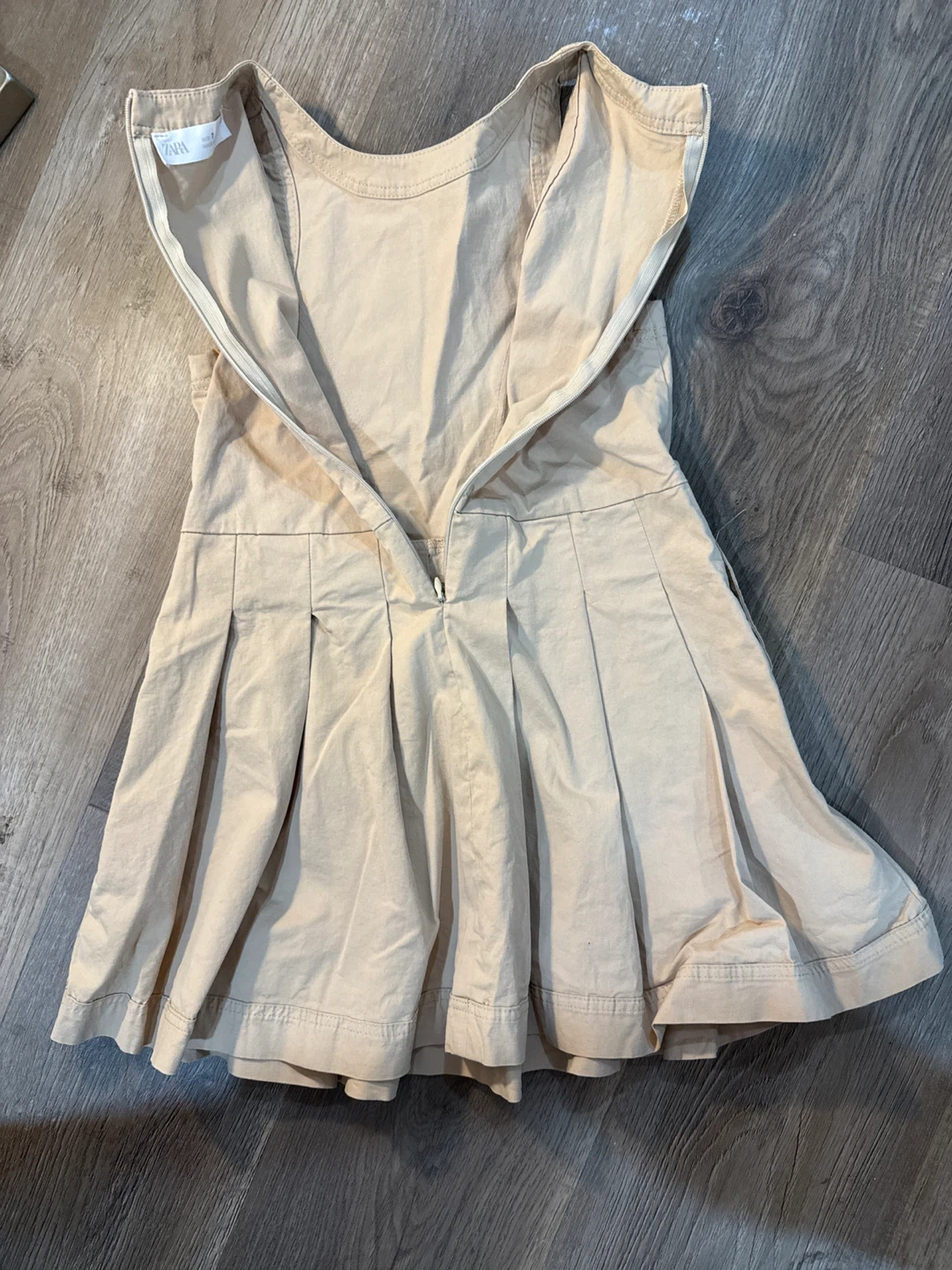 Zara Kids Tan Dress Size 7 - photo 4