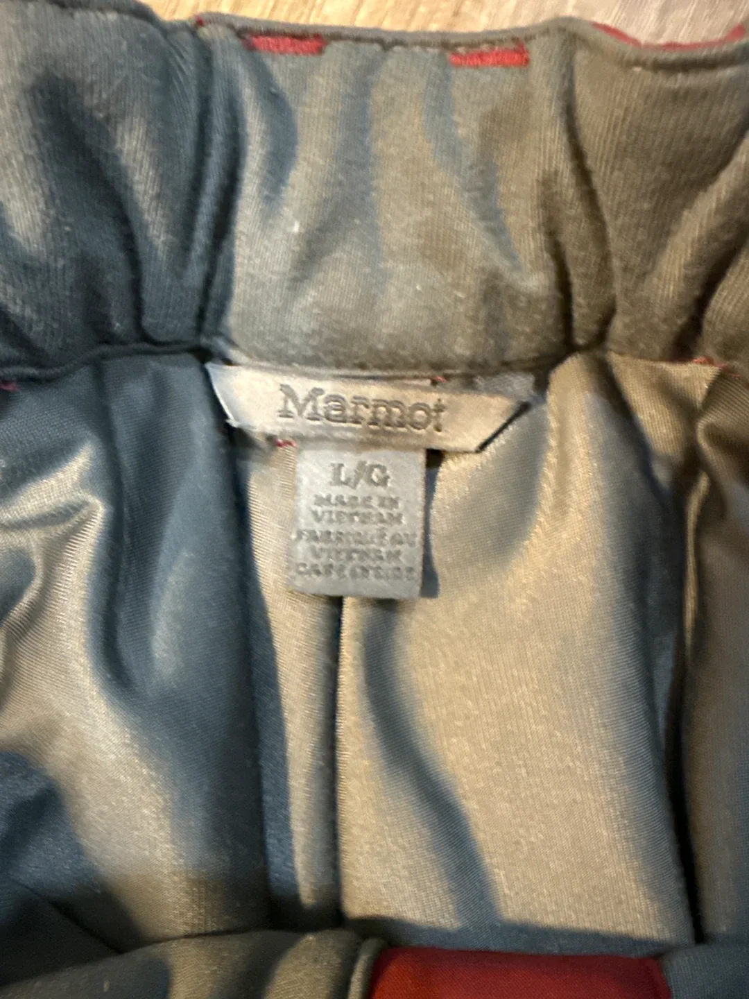 Marmot Ski Pants - Size L/G - Red kids 10/12 - photo 4