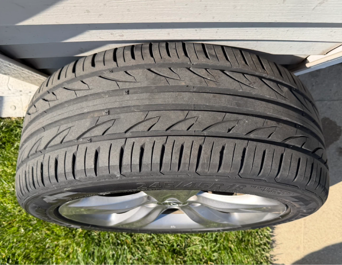 Acura TL 245/45R18 Wheel and Tire 5x120 - photo 4