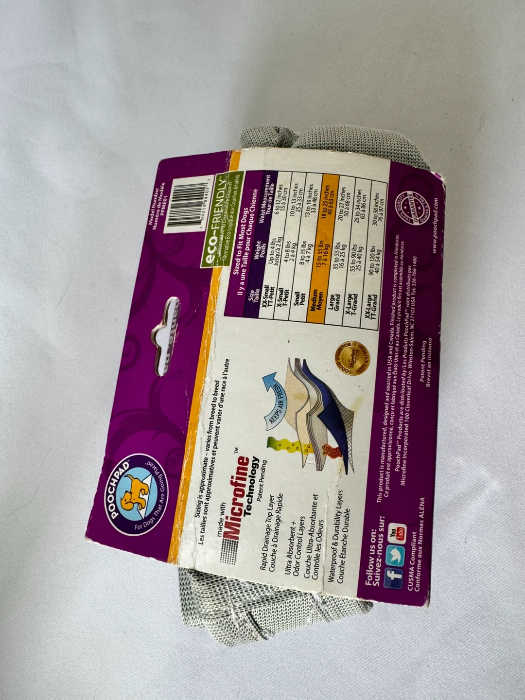 PoochPad PoochPants Diapers for Dogs 15-35 lbs - photo 2