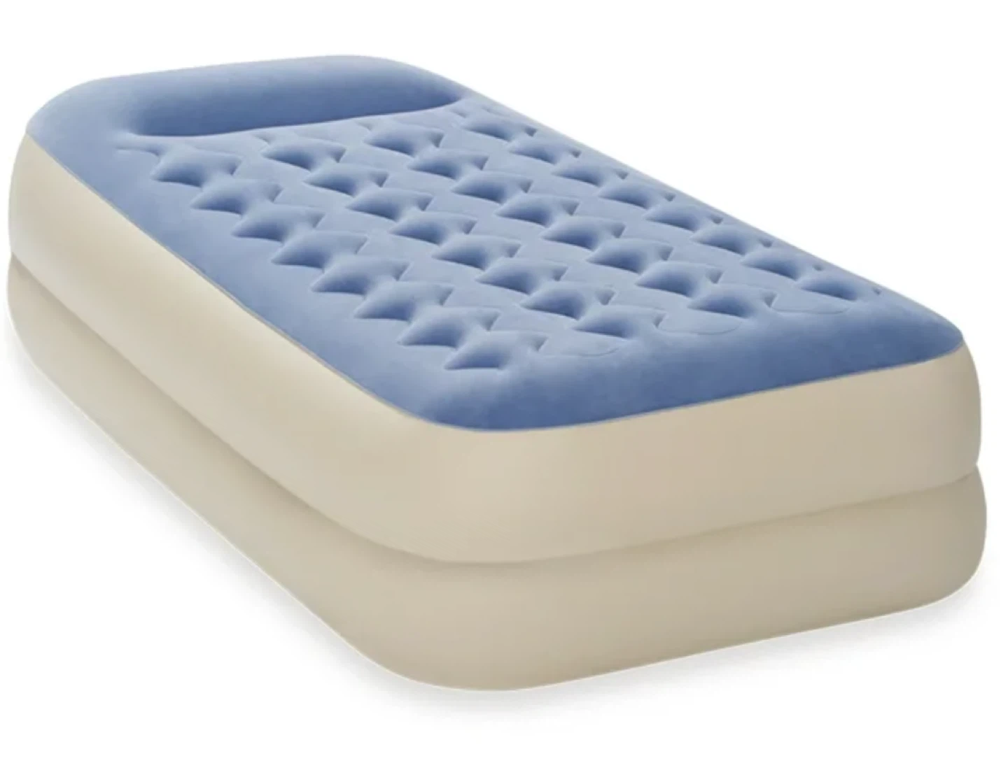 Intex Dura-Beam Standard Twin Air Mattress with Built-in Pillow - photo 2