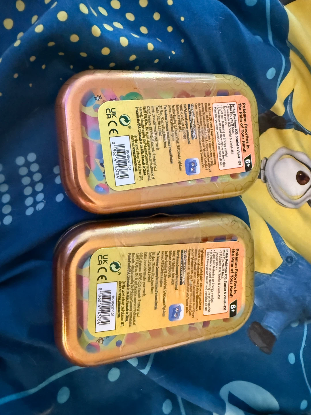 Pokemon Trading Card Game Tins (2-Pack) - photo 2