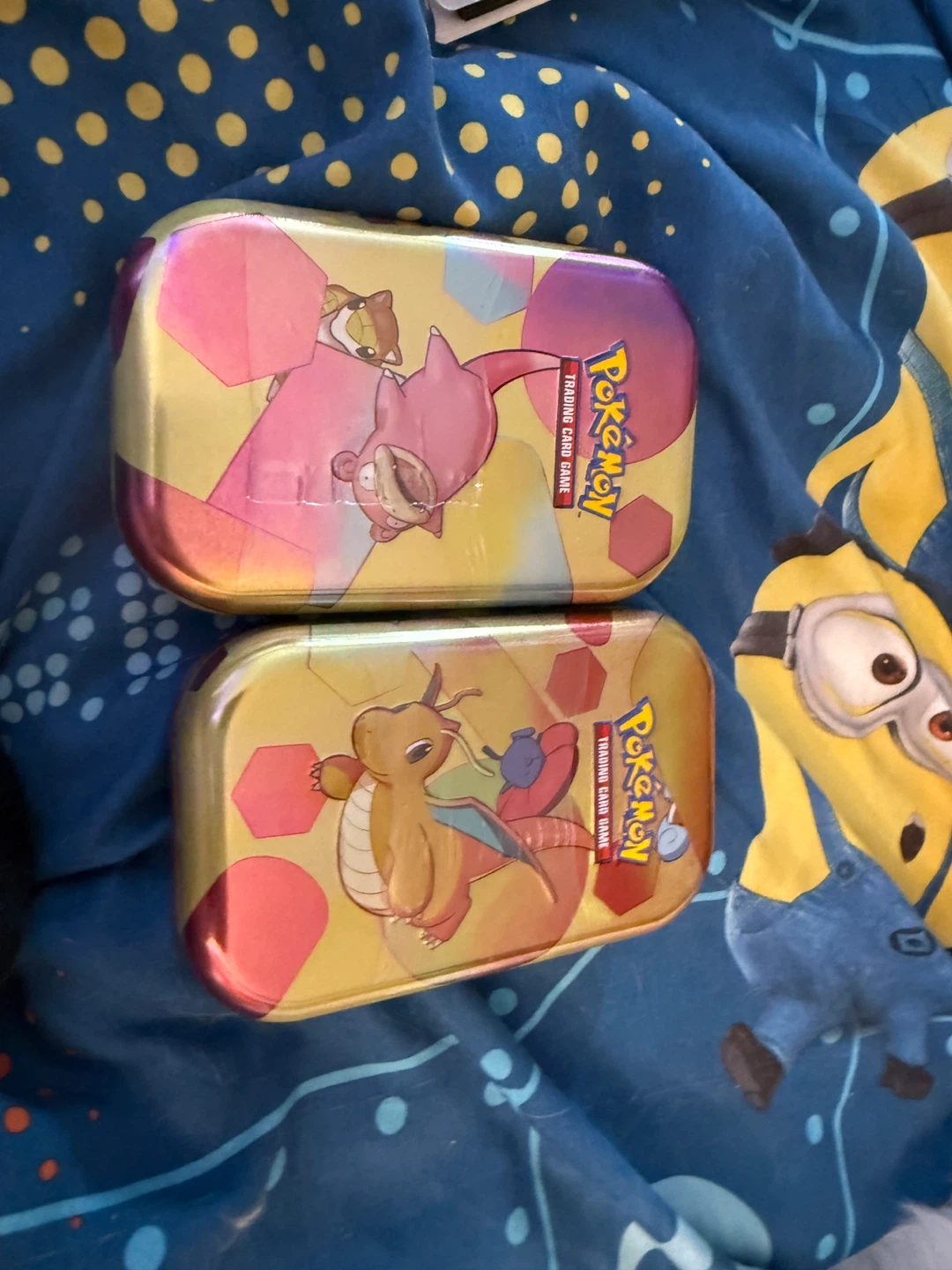 2x Pokemon Trading Card Game Tins