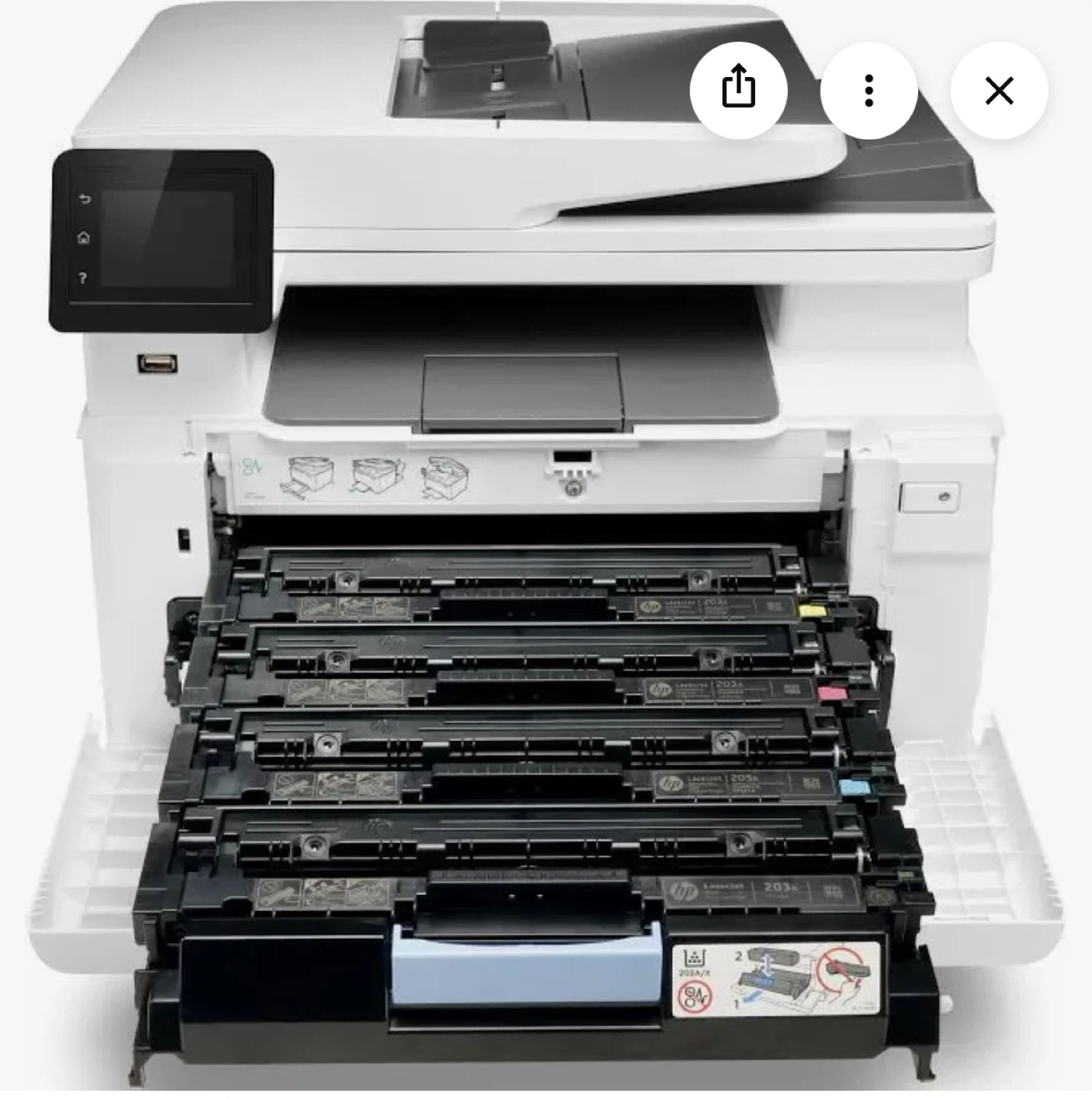 HP Color LaserJet Pro MFP M281fdw Printer - photo 5