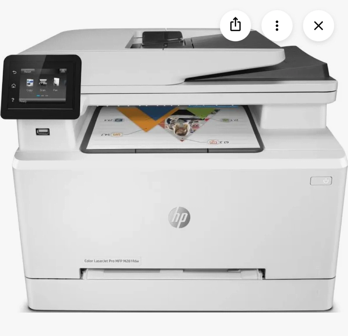 HP Color LaserJet Pro MFP M281fdw Printer - photo 3
