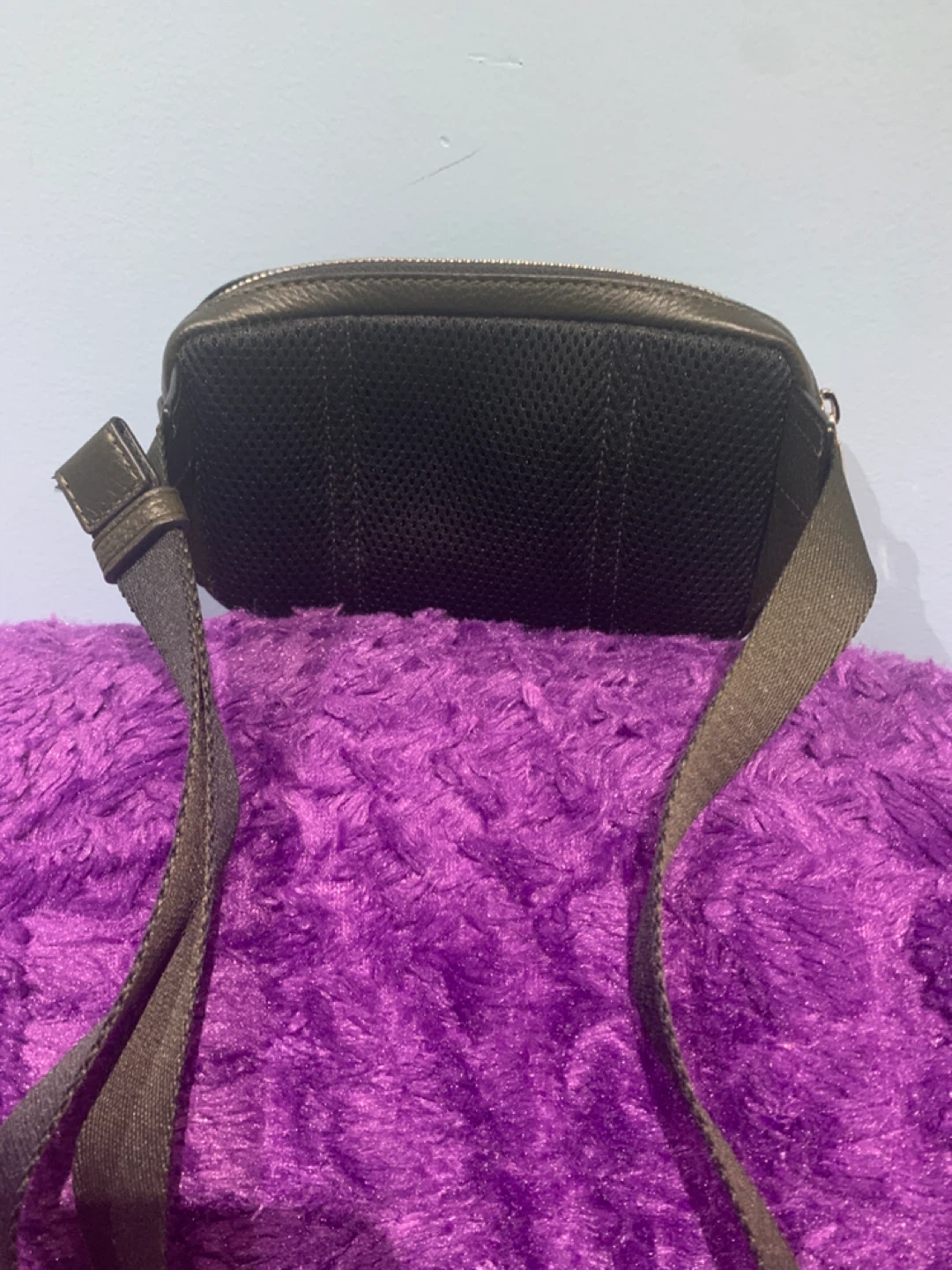 ECCO Olive Green Leather Crossbody Bag - photo 2