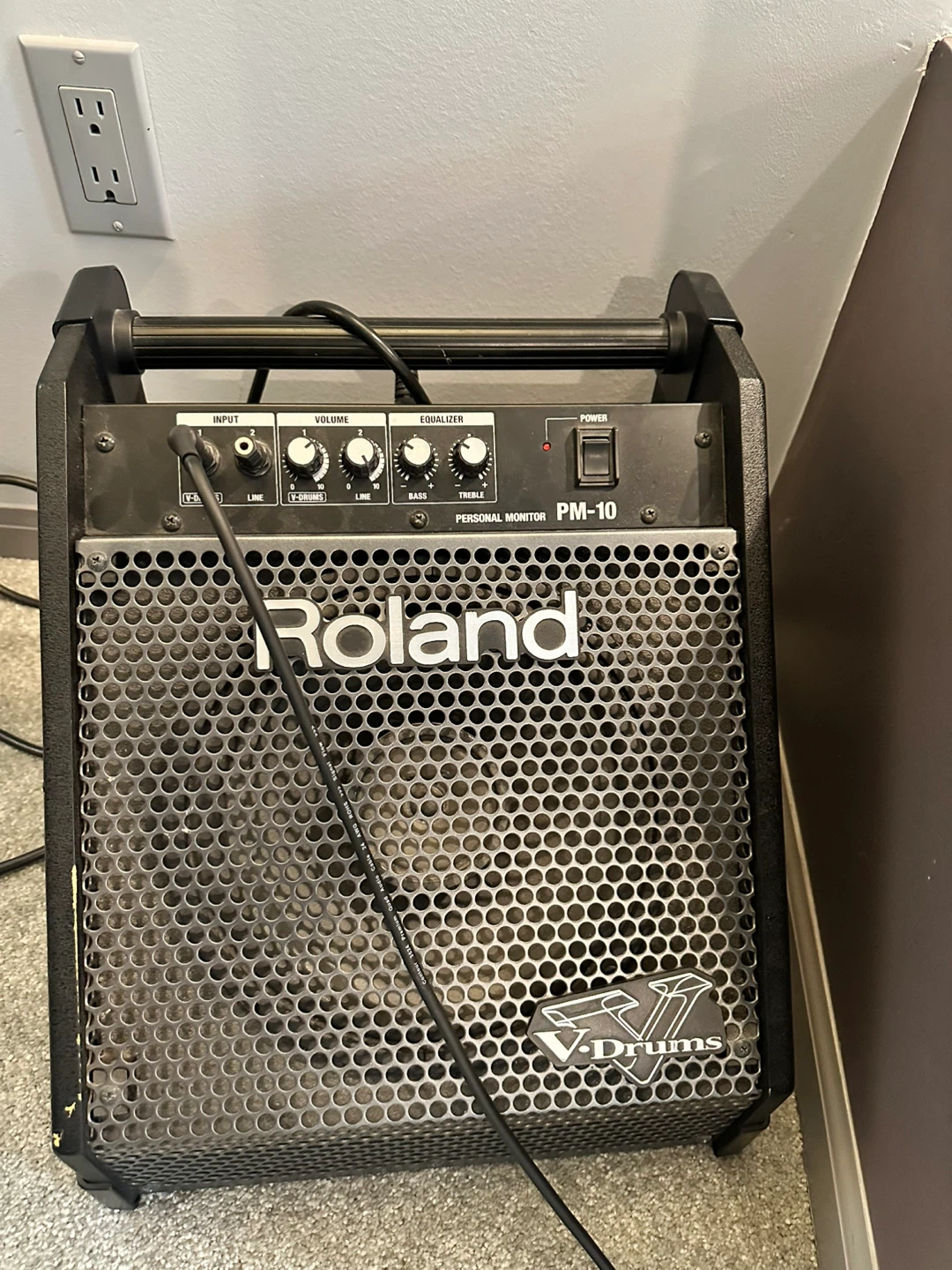 Yamaha DTX Electronic Drum Kit  + Roland PM-10 Monitor Amp - photo 2