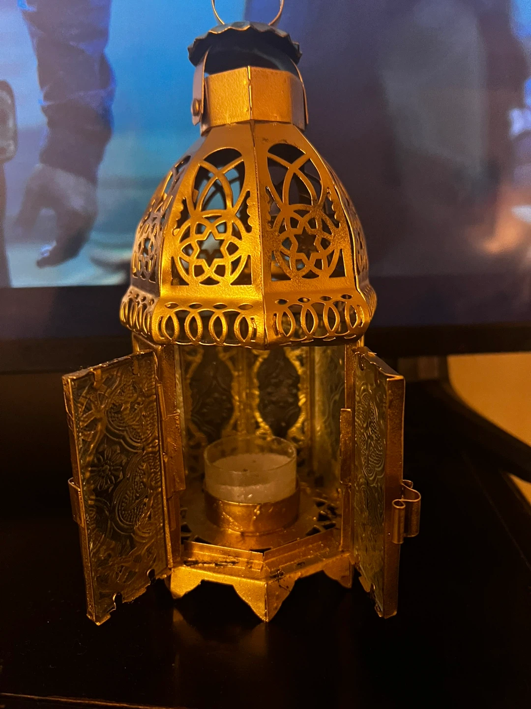 Gold Decorative Lantern