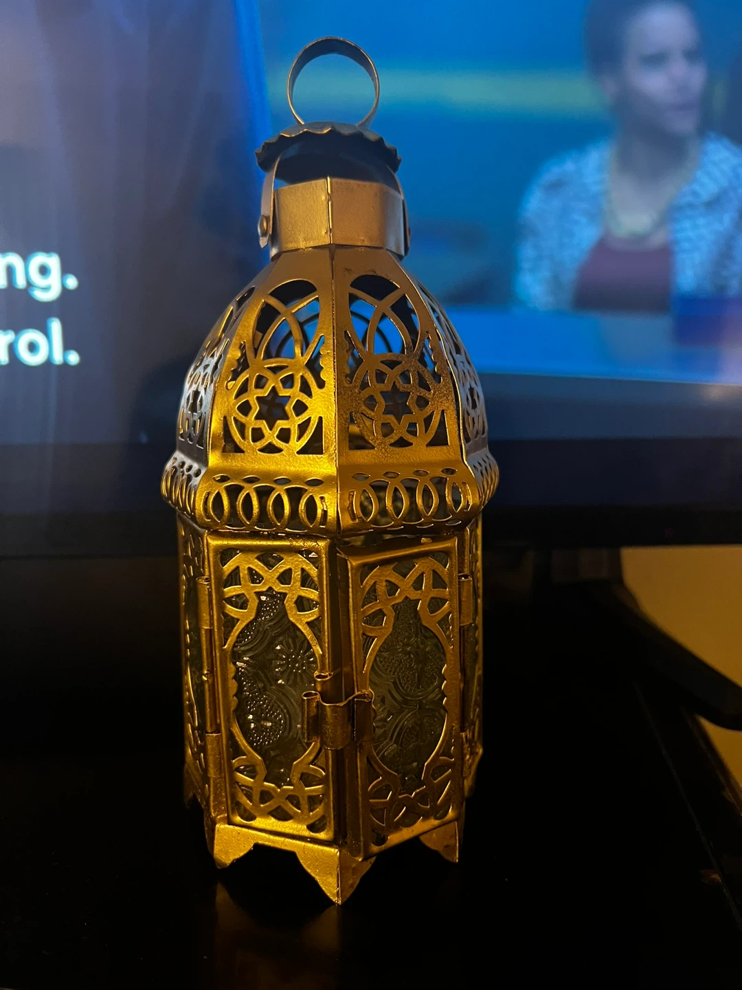 Gold Decorative Lantern - photo 2