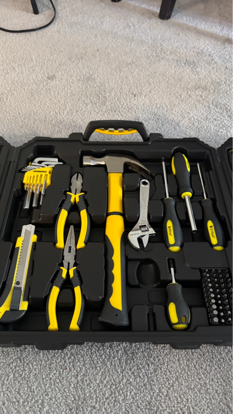 WORKPRO 75-Piece Home Tool Kit - photo 3