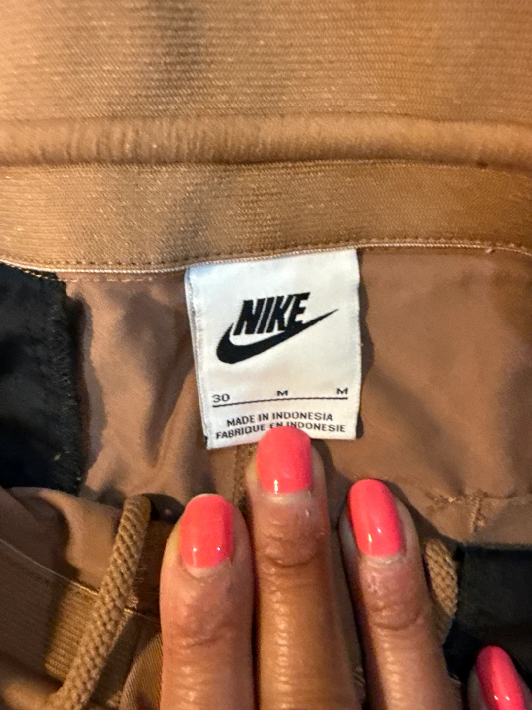 Nike Men's Brown Utility Pants Size Medium - photo 4