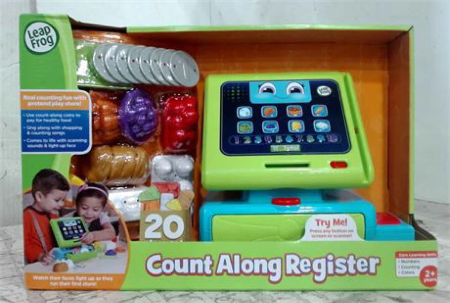 LeapFrog 80-19306E Toy Count Along Cash Register English Version