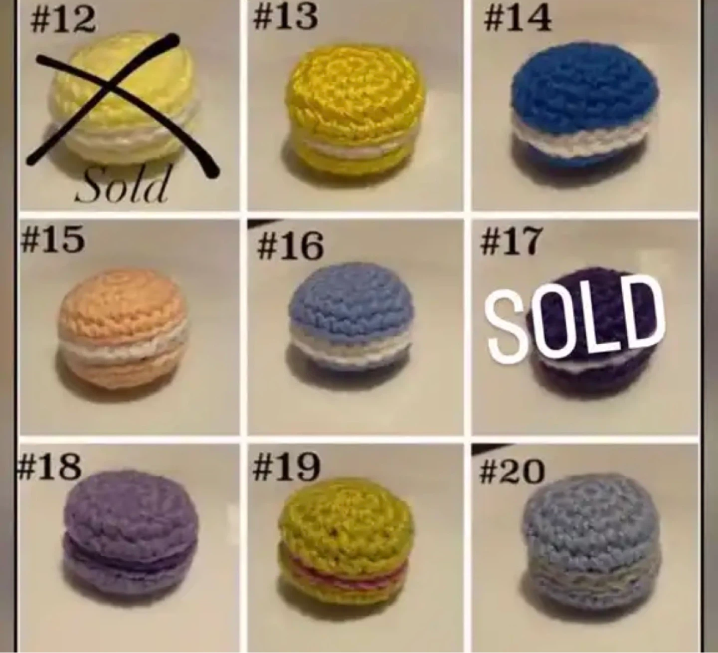 Handmade Crochet Amigurumi macarons - photo 4