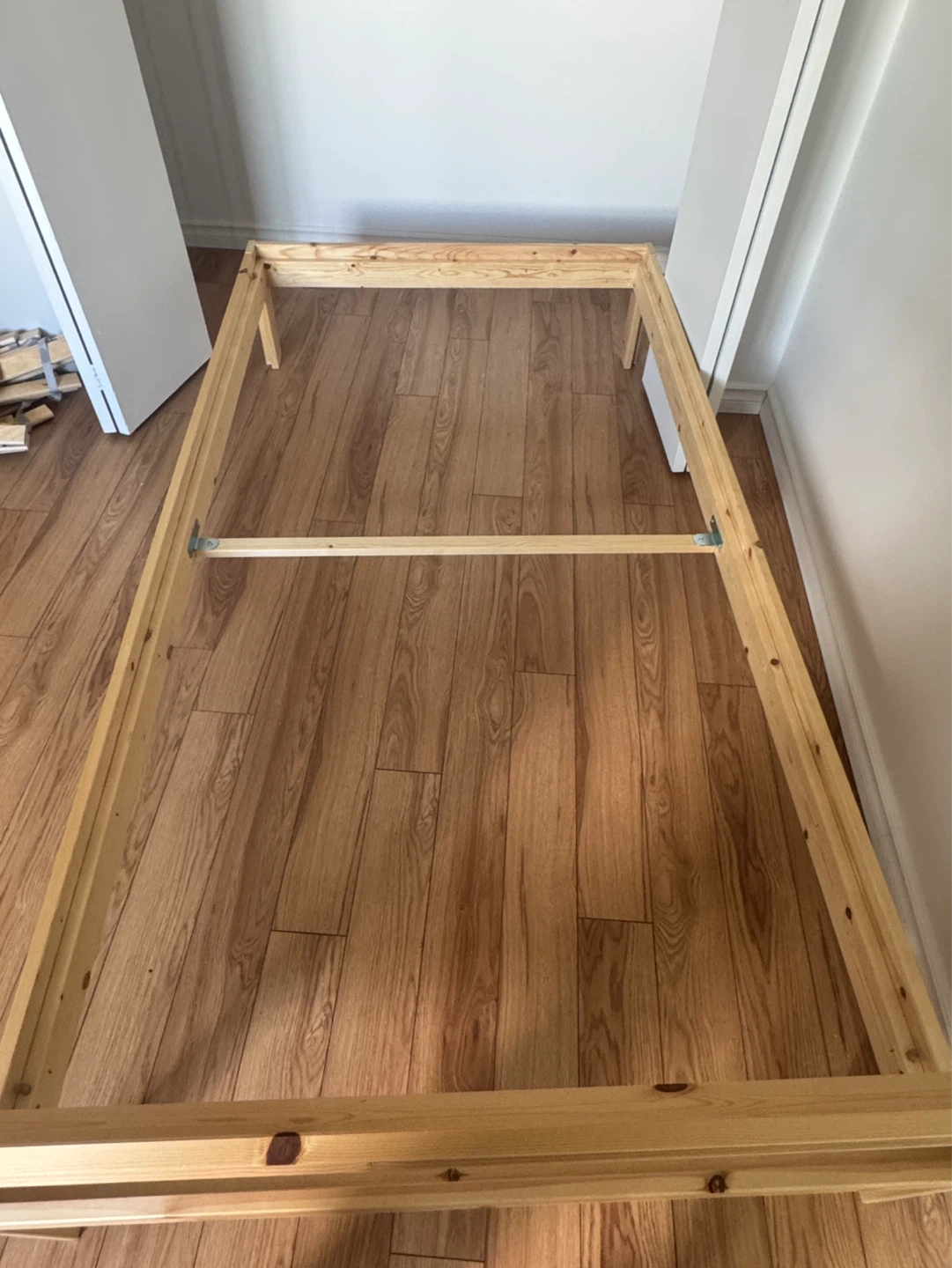 Single Bed Frame with Mattress