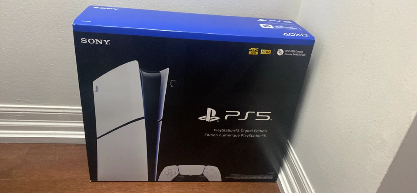 Brand New PS5 Digital Edition 1TB – Sealed In Box