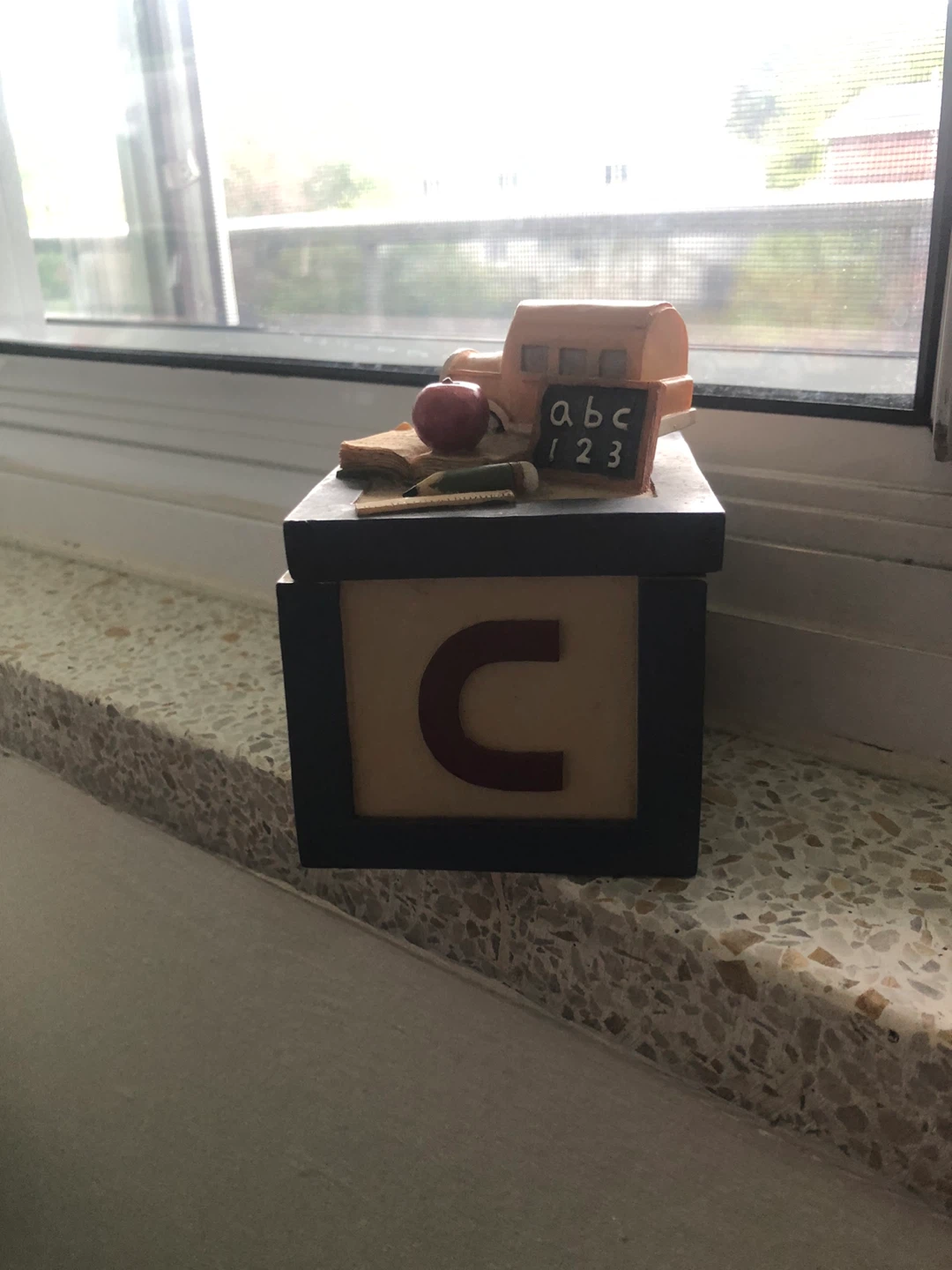 ABC trinket box block - photo 3