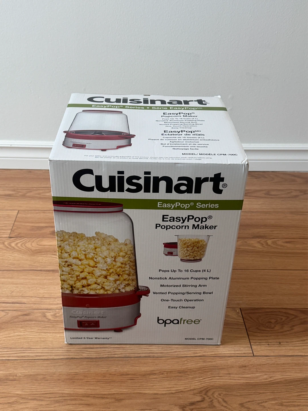 [Brand New] Home Popcorn Maker - Still in Box