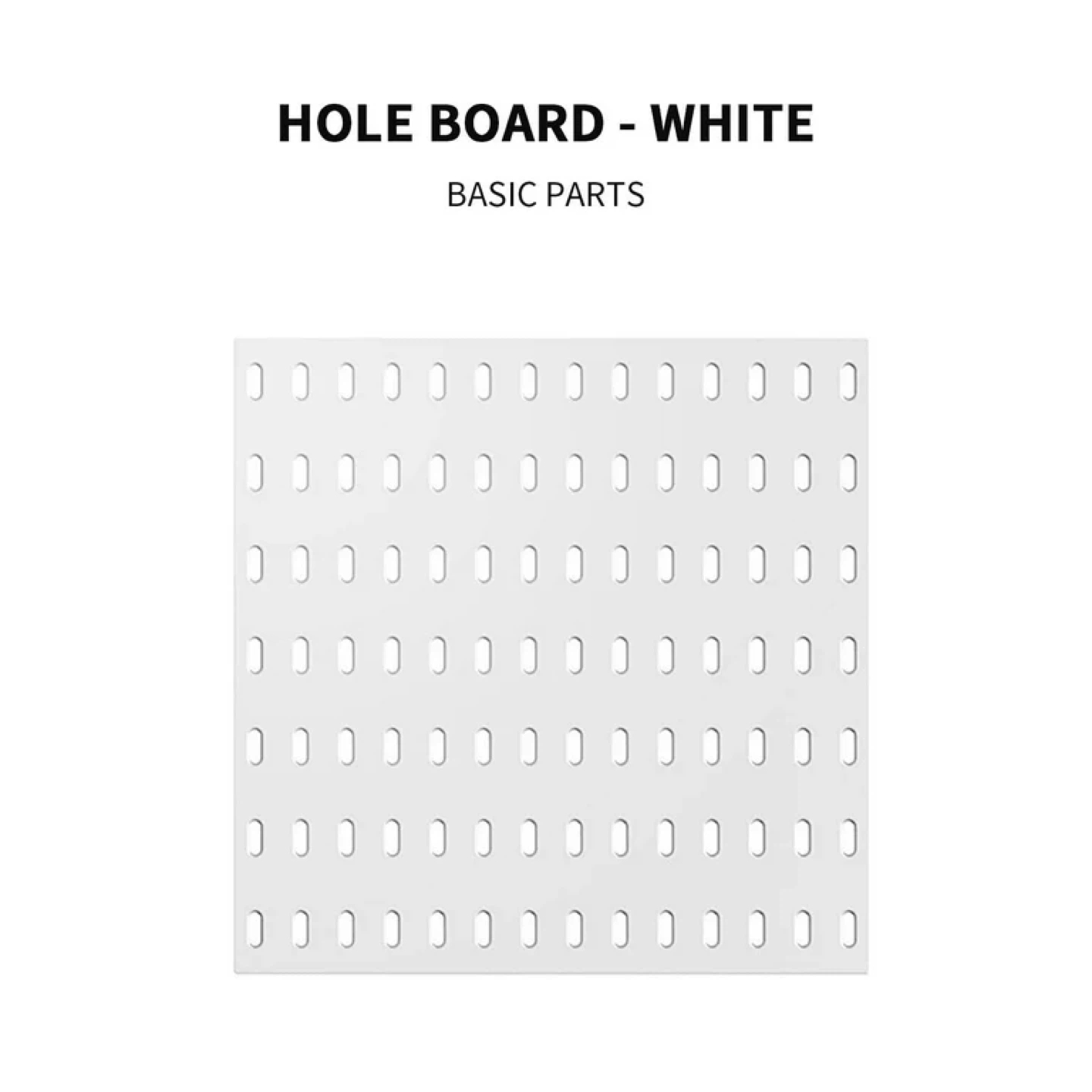 White Hole Board - Basic Parts