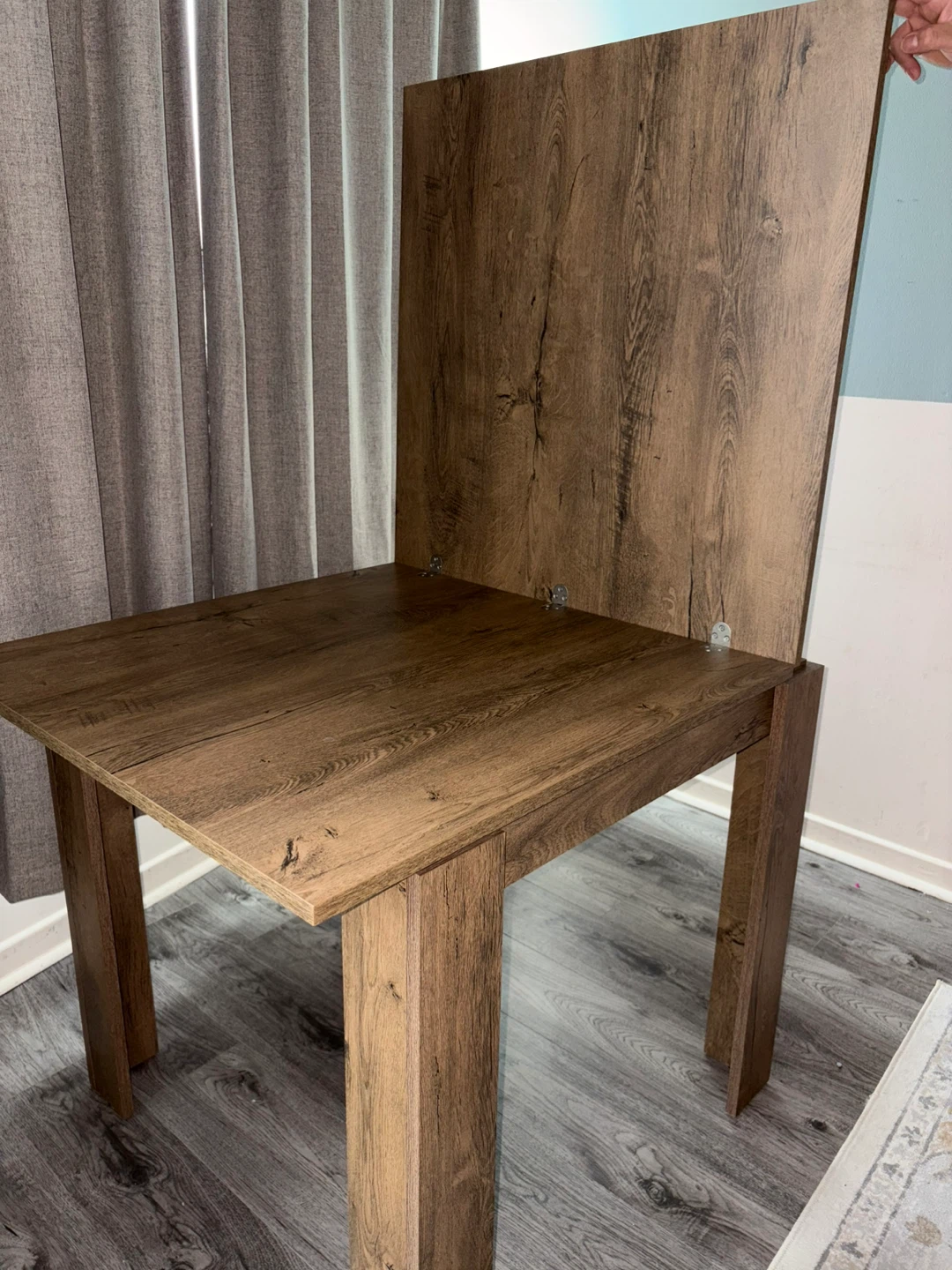 VEDDE Extendable Dining Table Oak - photo 4