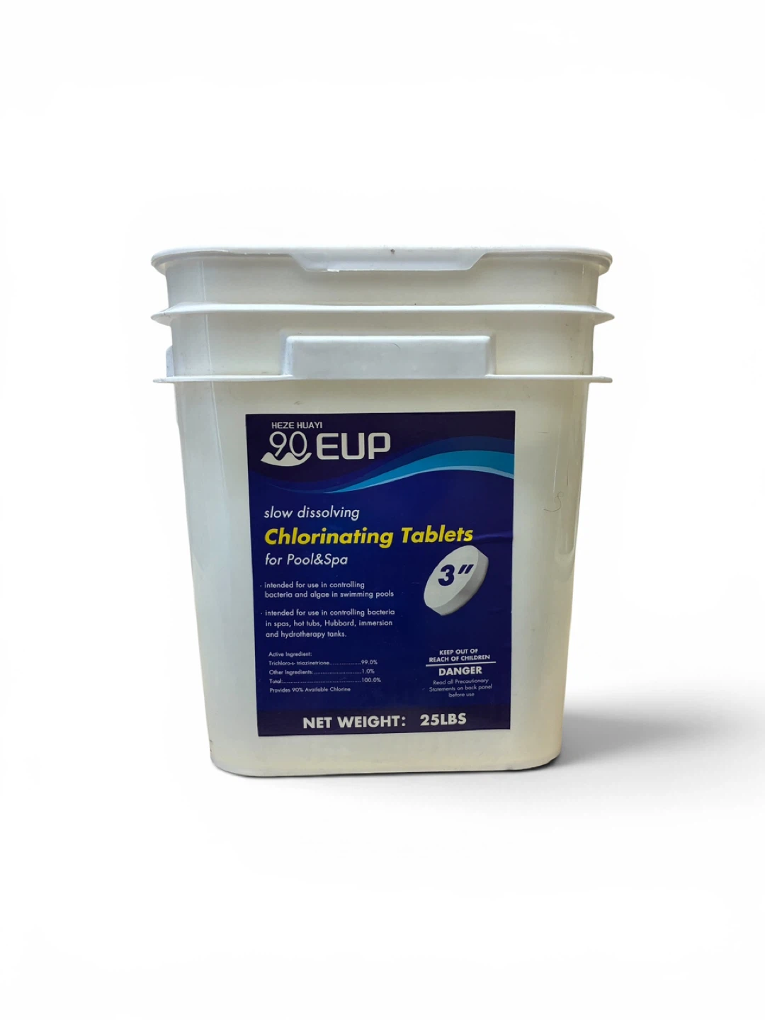 20Lbs Of slow dissolving chlorinating tablets