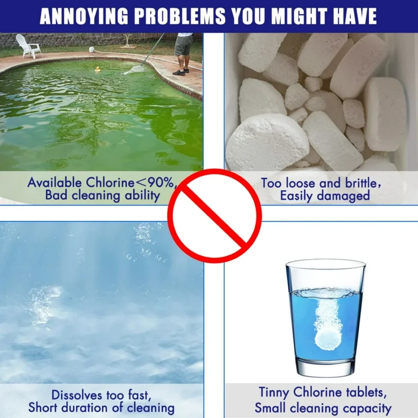 20Lbs Of slow dissolving chlorinating tablets - photo 4