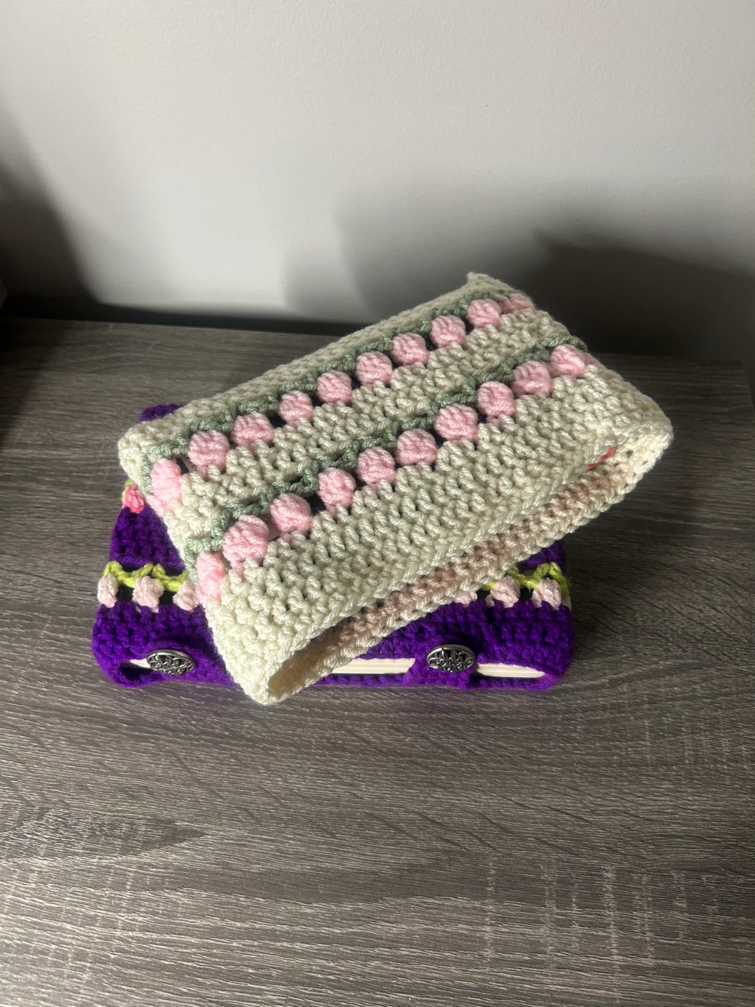 Crochet book sleeves