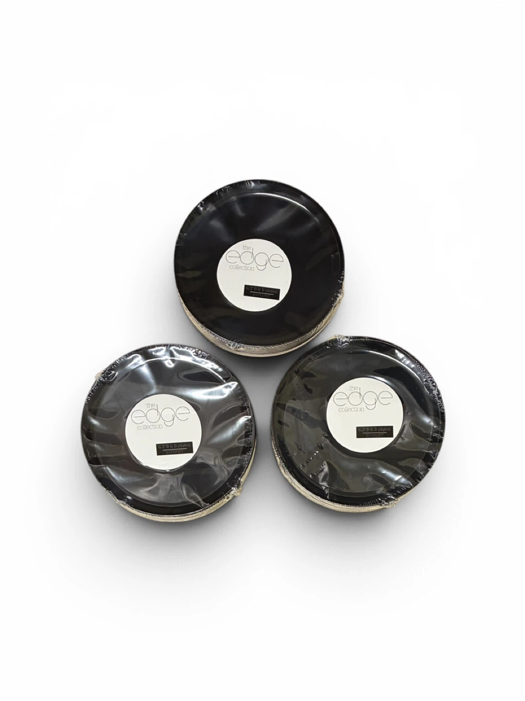 The Edge Collection 6.3" B&B Plates - 10 Count (3 Packs)
